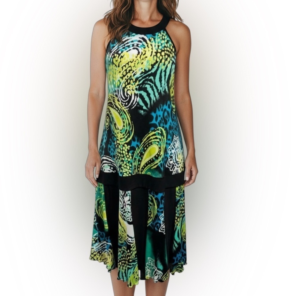 Joseph Ribkoff Sleeveless Print Dress